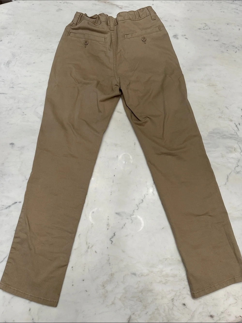 GAP boys Straight-Leg Chinos in Khaki